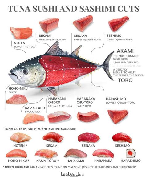 best cuts of tuna.
